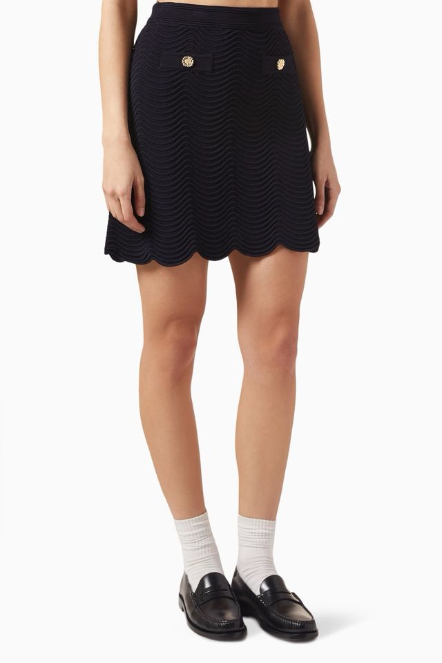 Falda corta negra Cyrus Talla única - S / M