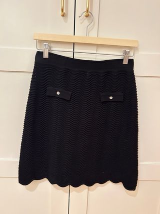 Falda corta negra Cyrus Talla única - S / M