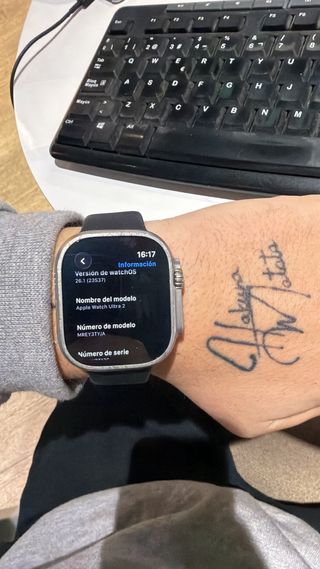 Apple Watch 2 Ultra Negro/Plata