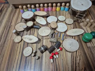 Mini Mundo de Madera - Juguetes Educativos