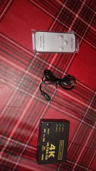 Switch HDMI 3 en 1 4K Ultra HD