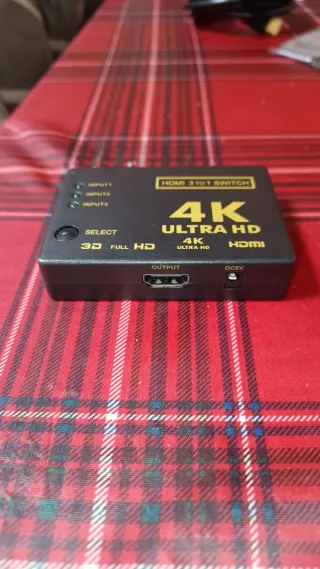 Switch HDMI 3 en 1 4K Ultra HD