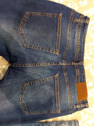 Tejanos hombre rotos talla 38