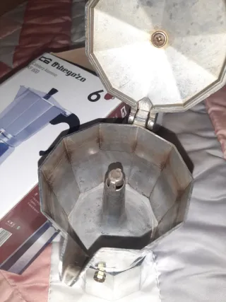 Cafetera Orbegozo KF 600 Aluminio 6 Tazas