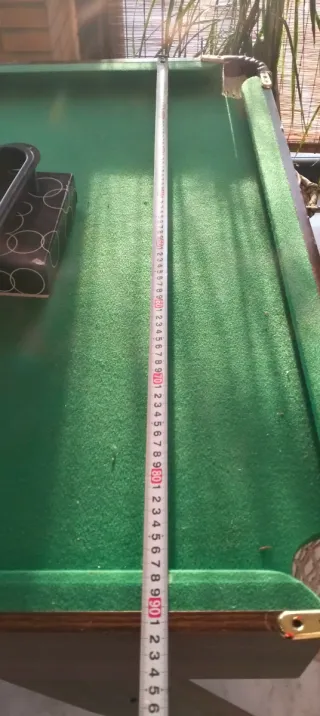Mesa de billar pequeña plegable......