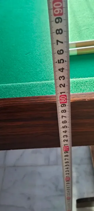 Mesa de billar pequeña plegable......