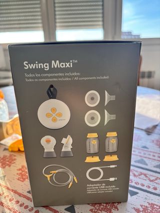 Sacaleches eléctrico Medela Swing Maxi Doble