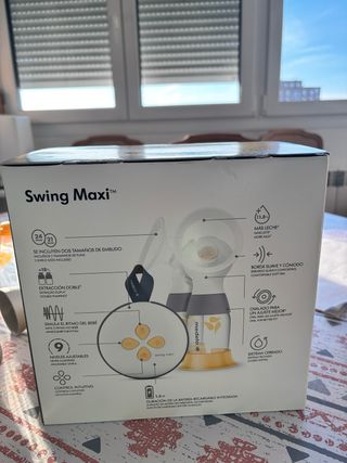 Sacaleches eléctrico Medela Swing Maxi Doble