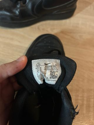 Zapatillas Nike Court Borough Low Negras