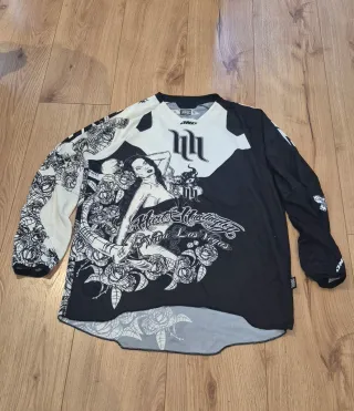 Camiseta ONE Talla XXL Negra/Blanca