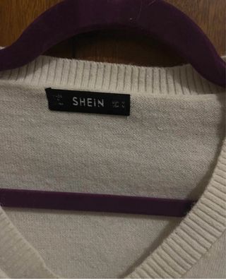 Jersey SHEIN talla única blanco