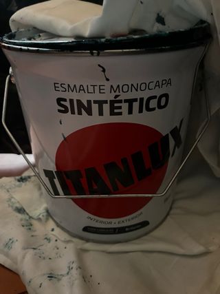 Bote Pintura 5kg Verde Carruaje Menorca