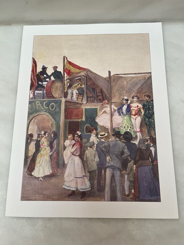 9 reproduciones de pintores y su biografía al dors