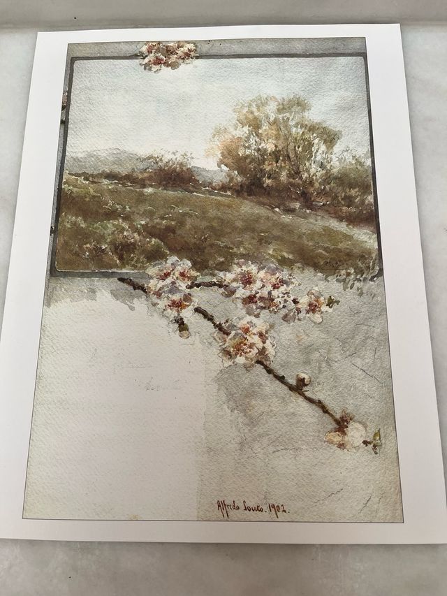 9 reproduciones de pintores y su biografía al dors