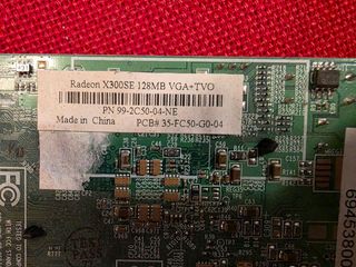 ATI Radeon X300SE RV370 128mb Scheda video GPU