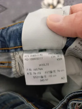 Jeans Levi's Taglia w 30 - It 40