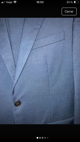 Traje de chaqueta azul Mango hombre