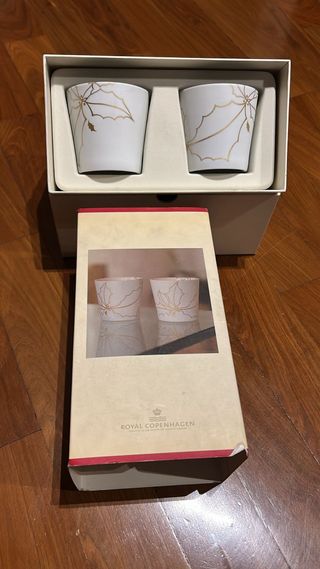 Royal Copenhagen Set 2 Portacandele