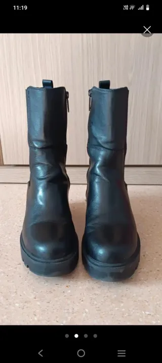 Botas Mustang Negras Talla 39