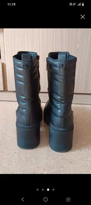 Botas Mustang Negras Talla 39