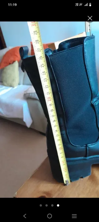 Botas Mustang Negras Talla 39