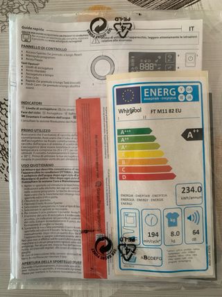 Secadora Whirlpool FreshCare+ 8kg