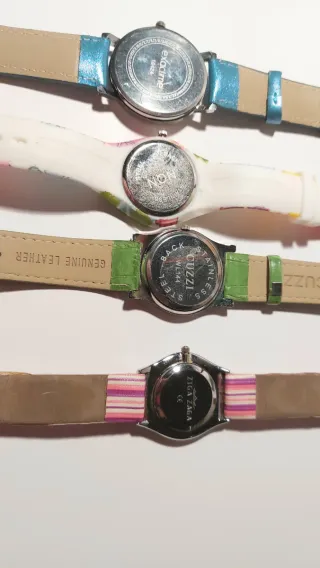 Lote 4 relojes pulsera