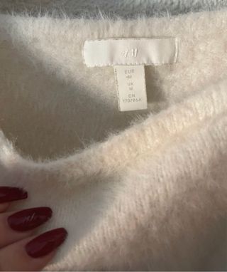 Jersey blanco escote cuadrado