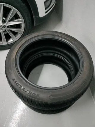 2 Neumáticos Invierno 205/55 r17