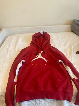Sudadera Jordan Roja con Logo Jumpman