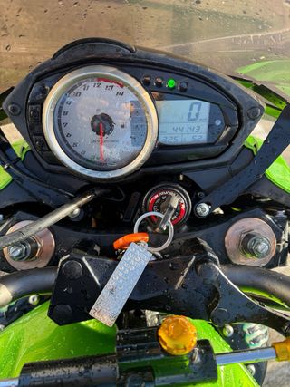 Kawasaki Z750 2009 Verde