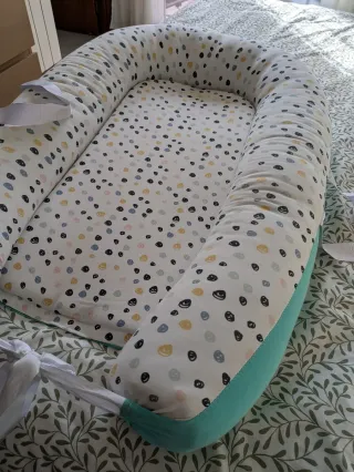 Nido bebé algodón orgánico como nuevo