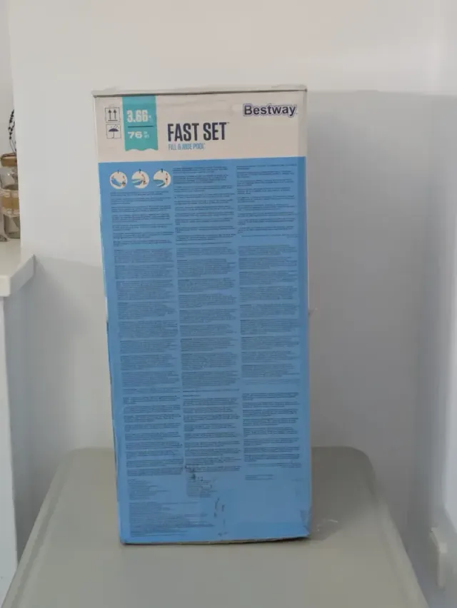 Piscina Bestway Fast Set 3.66m Set + Depuradora