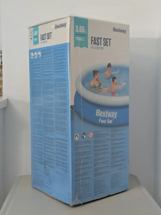 Piscina Bestway Fast Set 3.66m Set + Depuradora