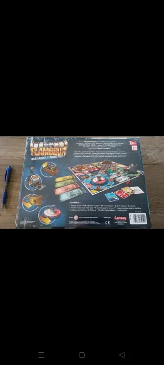 Juego de mesa Le Flambeur en francés