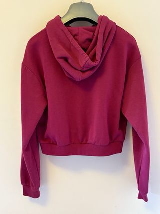 Felpa crop top felpata