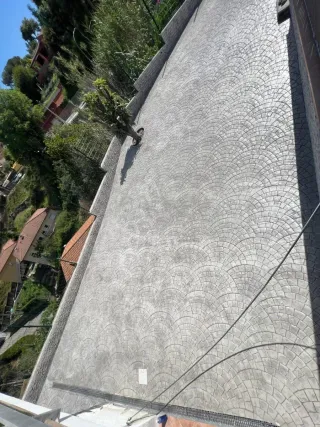 Hormigón impreso para exteriores