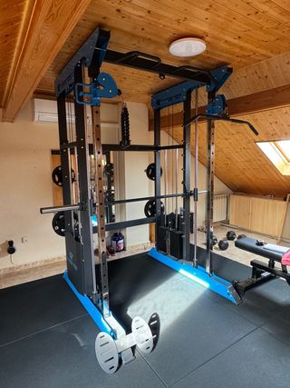 Smith machine multipower con poleas de 200kg