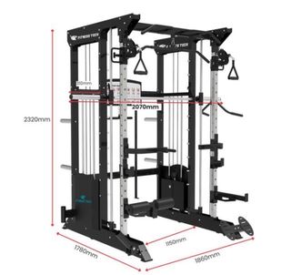 Smith machine multipower con poleas de 200kg