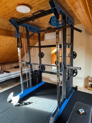 Smith machine multipower con poleas de 200kg