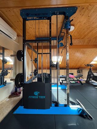 Smith machine multipower con poleas de 200kg