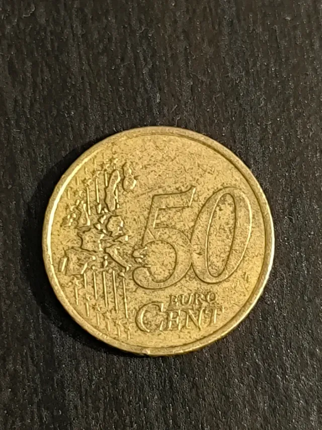 Moneda 2001 RF 50c