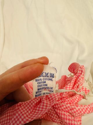 Cappellino neonato cotone vintage