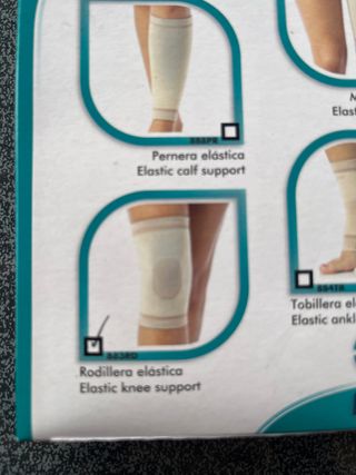 Rodillera elástica Talla S