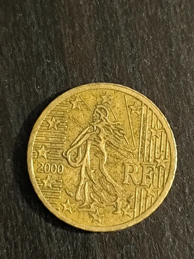 Moneda 2000 RF 50c