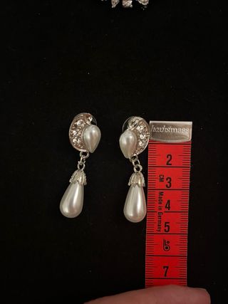 Aderezo Fallera Niña Plateado