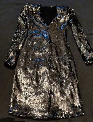 VESTIDO LENTEJUELAS Bershka Talla XS