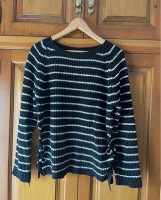 Jersey rayas blanco y negro