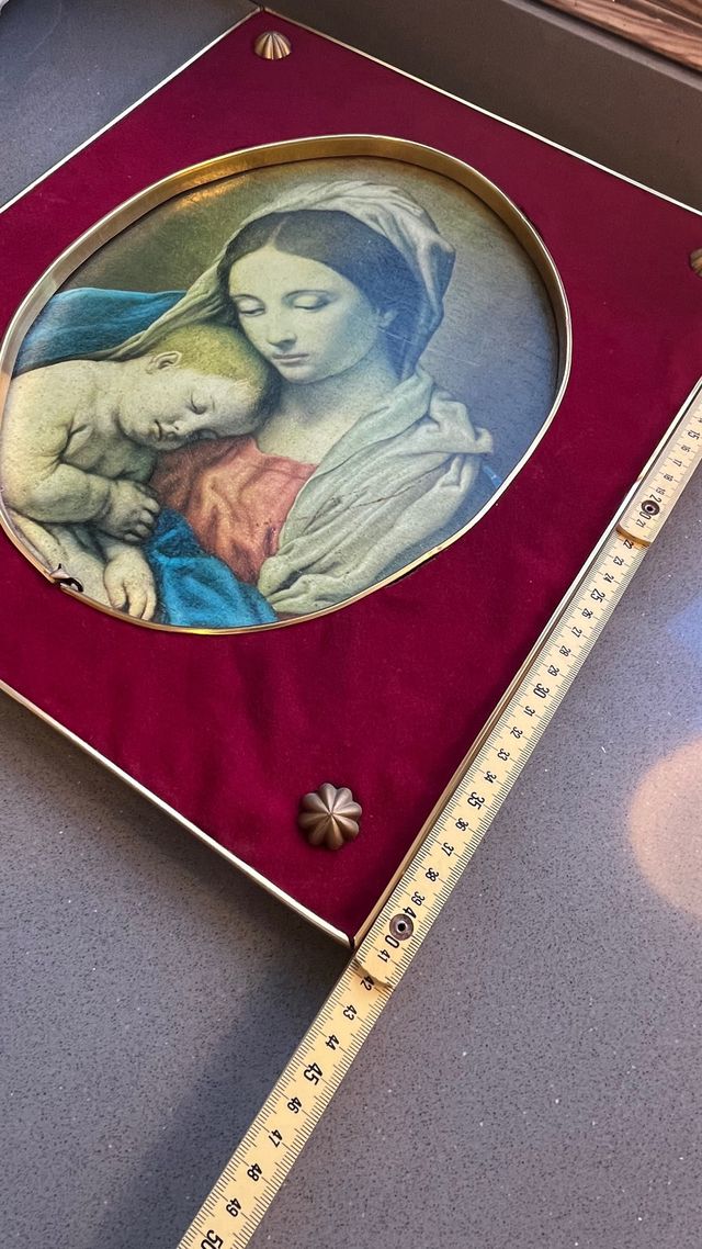 Decorazione Vergine con Bambino