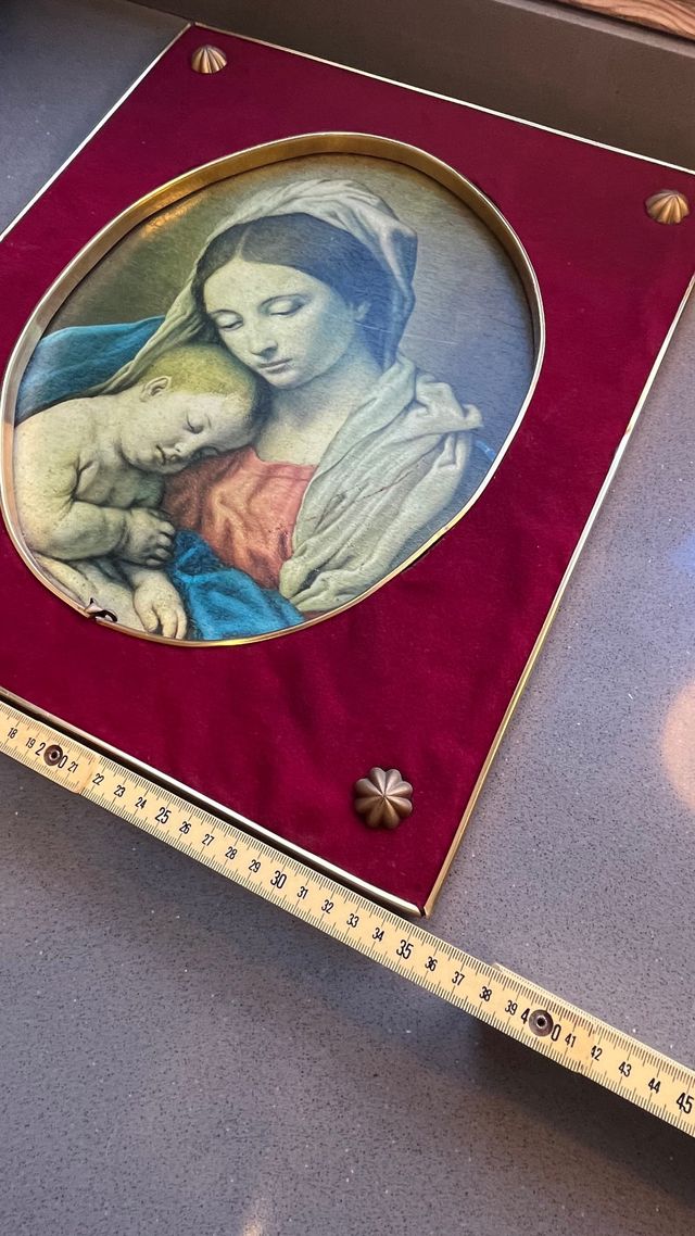 Decorazione Vergine con Bambino